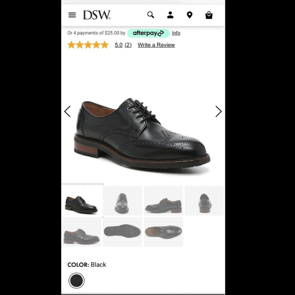 Johnston & Murphy men's dress shoes